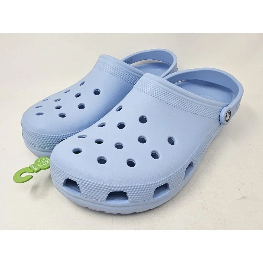 Crocs Classic Slip-On Sandals, Blue Calcite, Men's Size 13M, 10001-4NS, NEW!